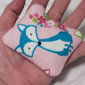 Rice Pack Handwarmer- Colorful Foxes (flannel)